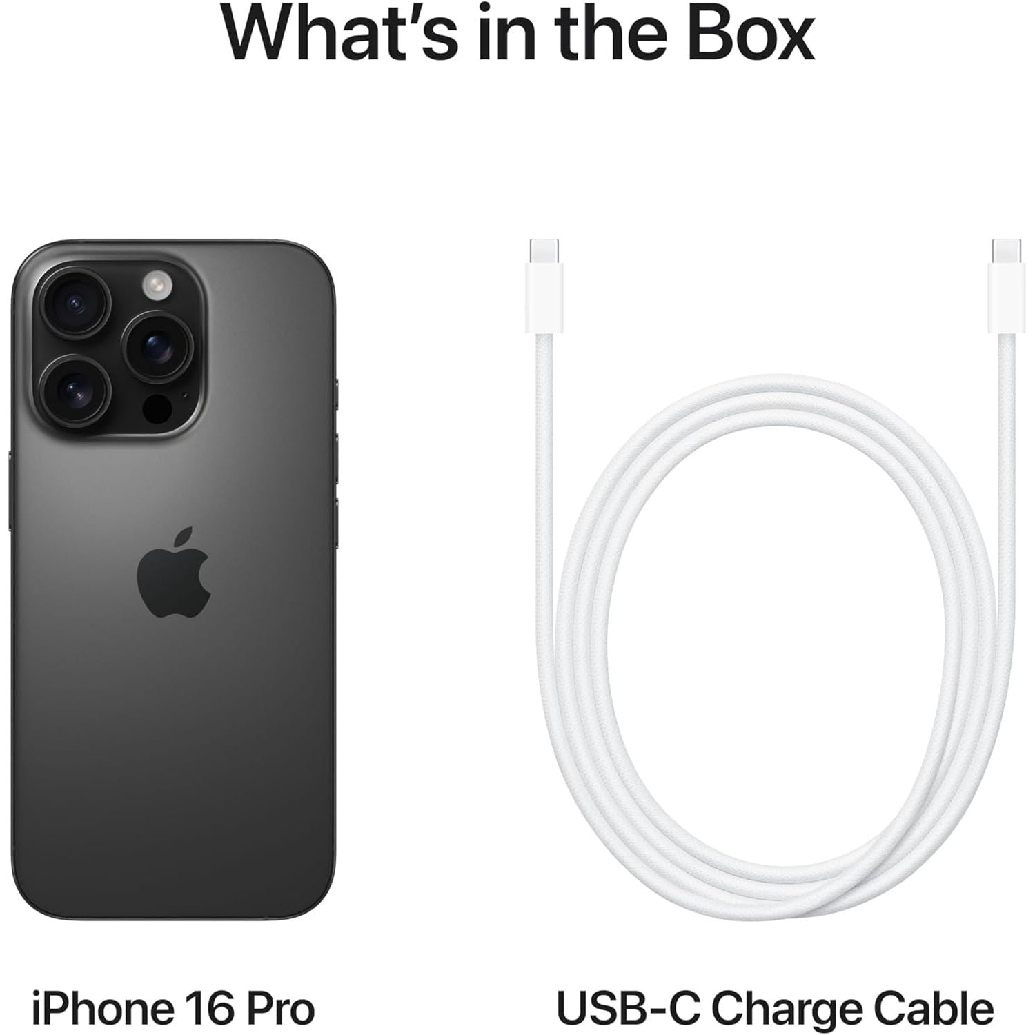 Apple iPhone 16 Pro 128GB Unlocked - Black Titanium - 6